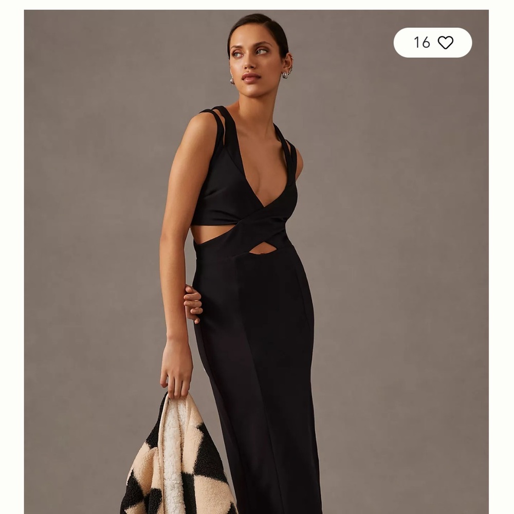 By Anthropologie Cutout Midi
Dress